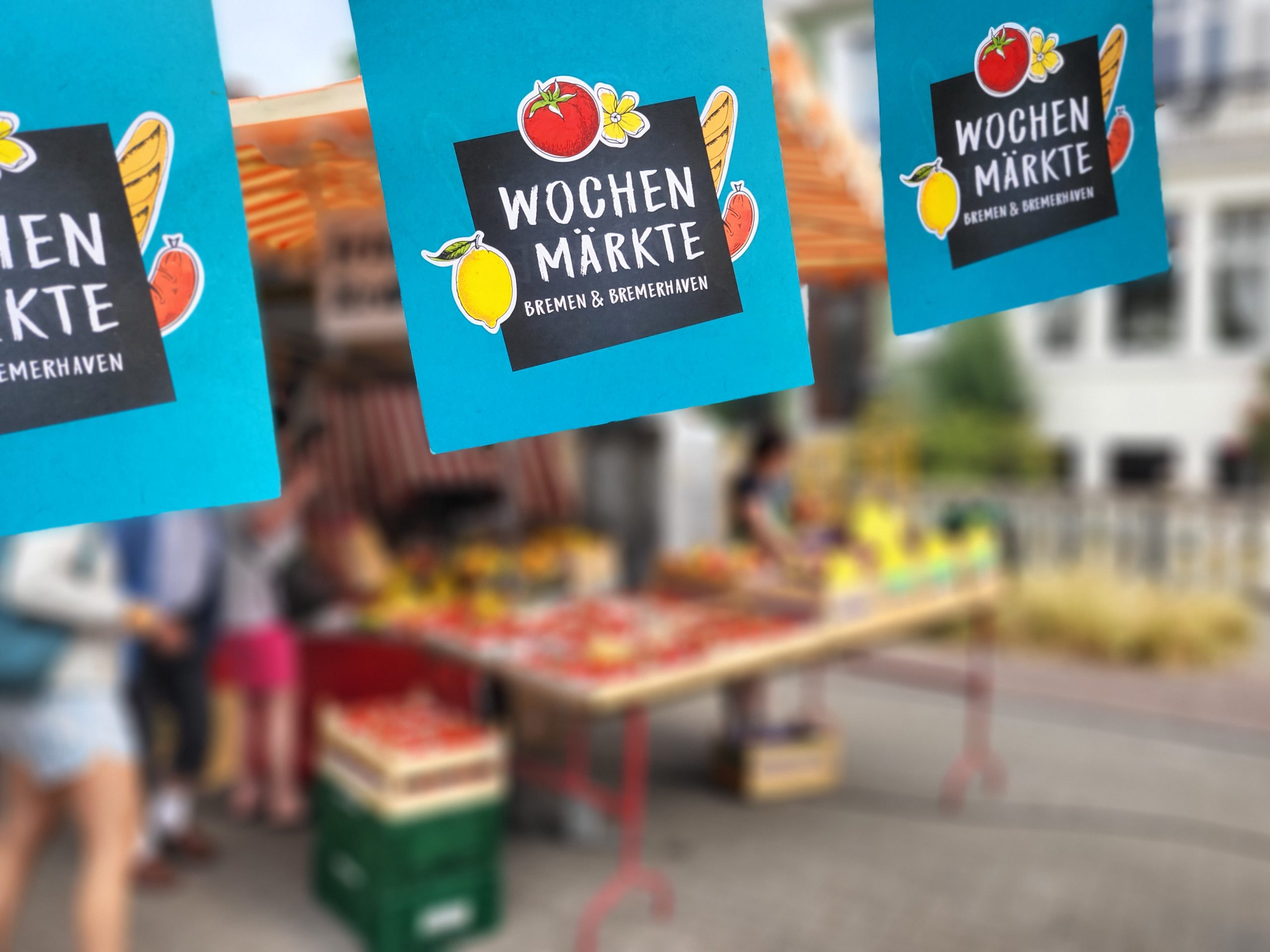 Zum Erntedankfest starten sieben Wochenmärkte von Ende September bis Mitte Oktober in die zweite Aktionsrunde der europaweiten Wochenmarktkampagne „Erlebe Deinen Markt“.